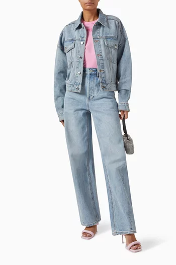 Regen Trucker Jacket in Denim