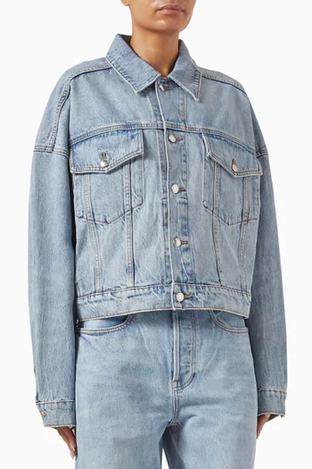 Regen Trucker Jacket in Denim