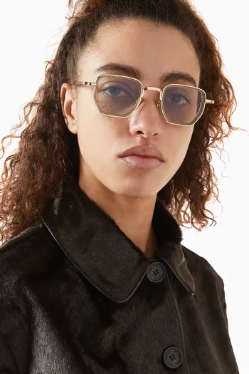 Atkins Sunglasses in Titanium