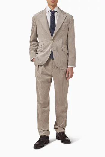 قميص بقصة ضيقة قطن تويل