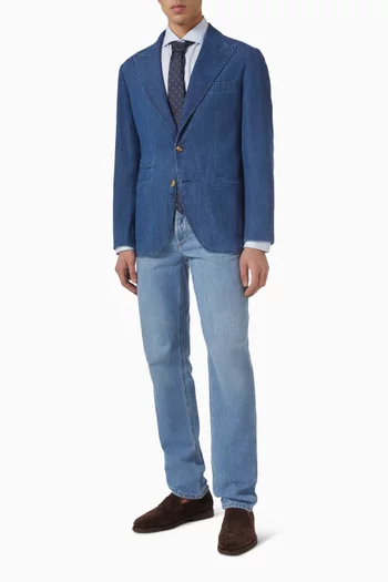 قميص بقصة عادية قطن تويل