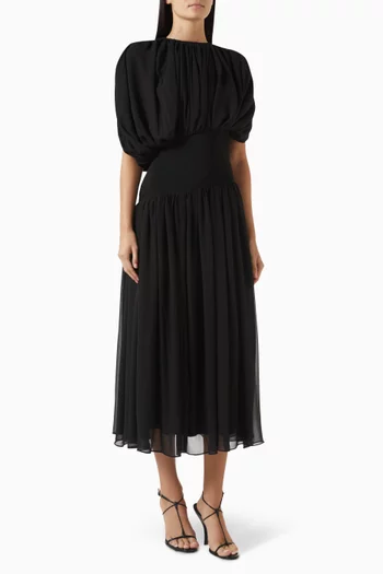 Ruched Maxi Dress