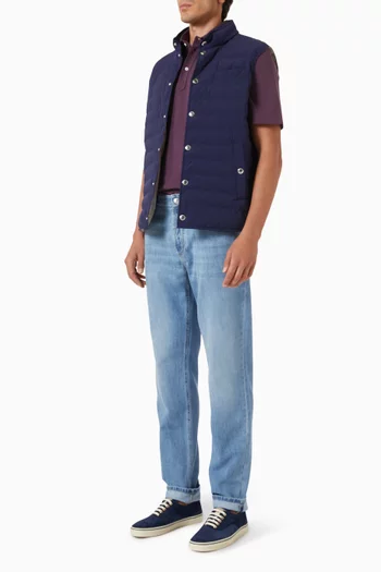 Traditional Fit Jeans in Denim