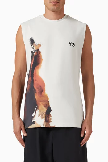 Tennis Pro Tank Top in Cotton-blend