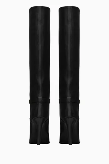 Julia 75  Boots in Smooth Leather
