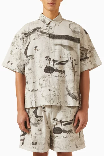 قميص ميغالو كتان