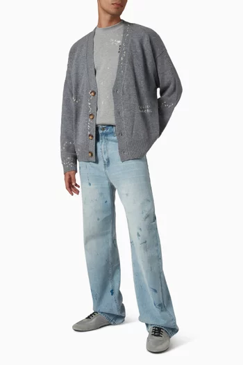 Scuff Jeans in Denim