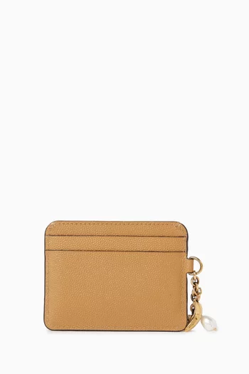 Charms Card Holder in Leather