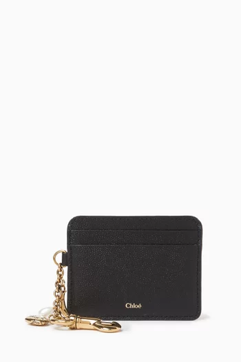 Charms Card Holder in Leather