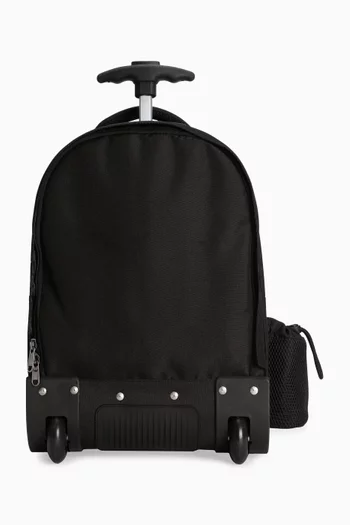 Printed Trolley Backpack