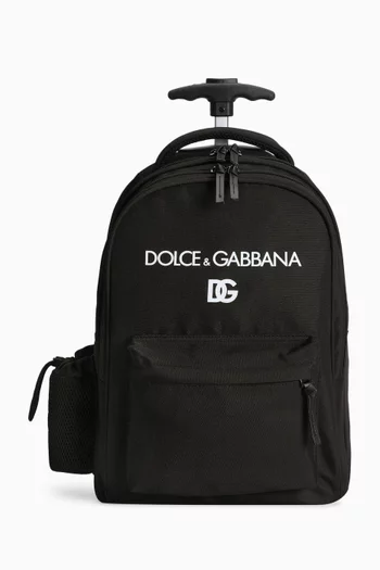 Printed Trolley Backpack