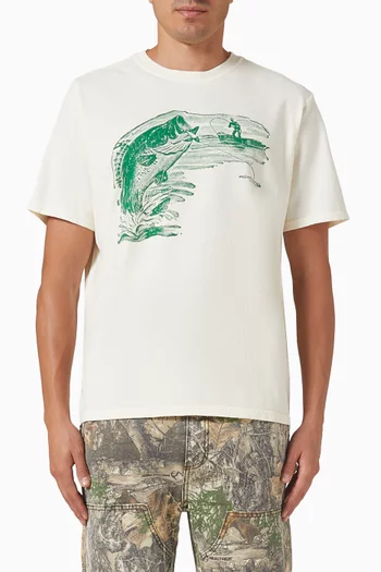 Long Cast T-shirt in Cotton