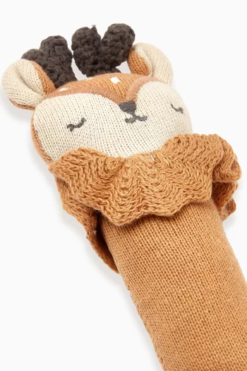 Deer Rattle Toy