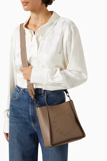 Logo Square Crossbody Bag