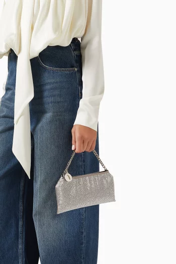 Mini Falabella Crossbody Bag in Satin