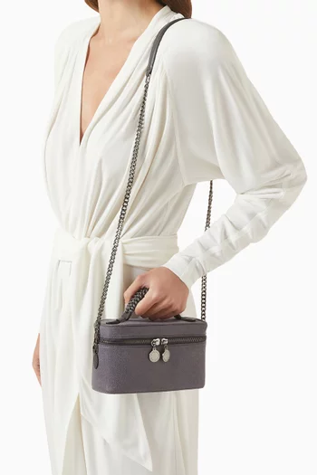 Falabella Vanity Case in Shaggy Deer Faux Leather