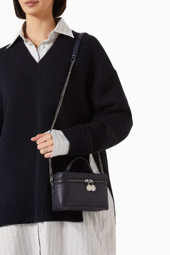 Falabella Vanity Case in Shaggy Deer Faux Leather