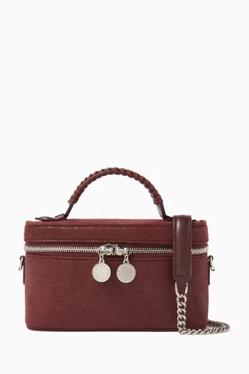 Cosmetic Case in Eco Shaggy Deer
