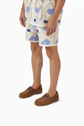 Boat Shoes in Suede