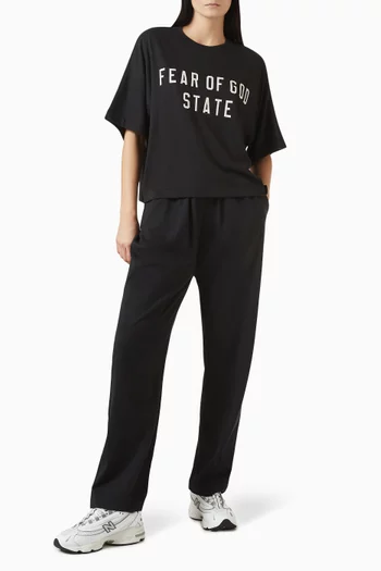 Logo Boxy-fit T-shirt