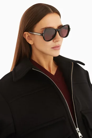 Candy Butterfly Sunglasses in Acetate