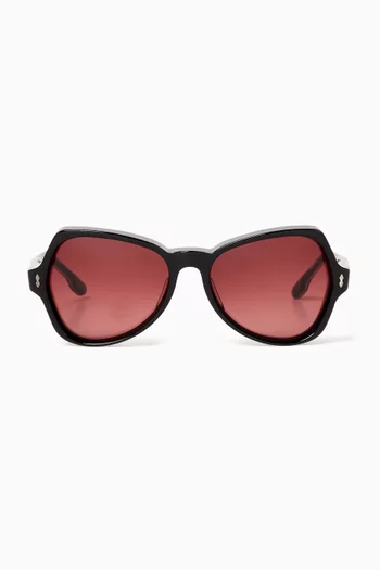Candy Butterfly Sunglasses in Acetate