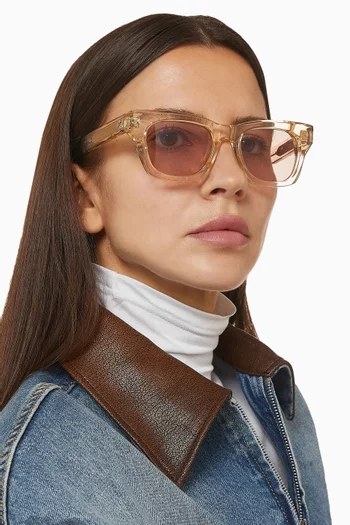 Dealan Square Sunglasses in Acetate