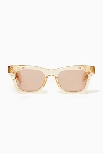 Dealan Square Sunglasses in Acetate