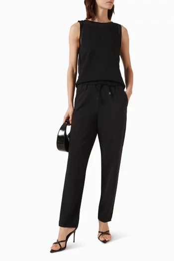 Bruno Tapered Pants in Virgin Wool Blend