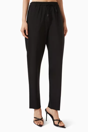Bruno Tapered Pants in Virgin Wool Blend