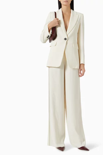 Kelly Blazer in Satin Crepe