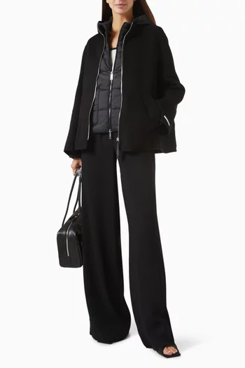 Saffico Zip Jacket in Wool-blend