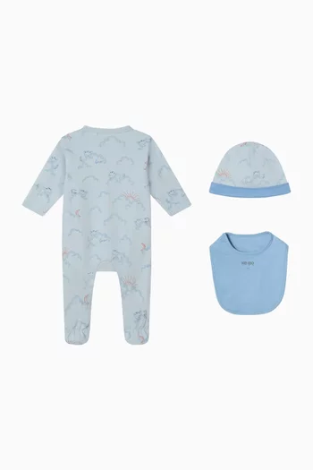 Tiger 3-piece Gift Set in Cotton