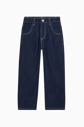 Logo Jeans in Denim