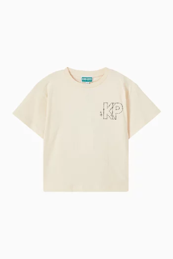 Logo T-shirt in Cotton