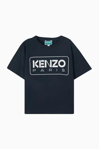 Logo-print T-shirt in Cotton Jersey