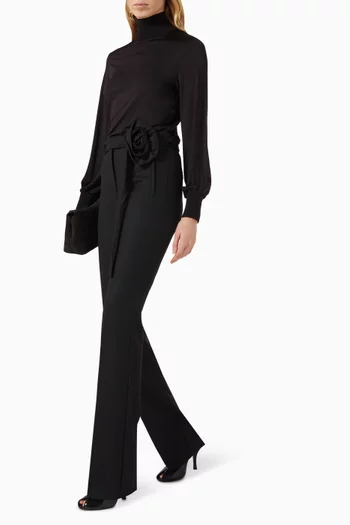 بنطال فوسكا مزيج فيسكوز