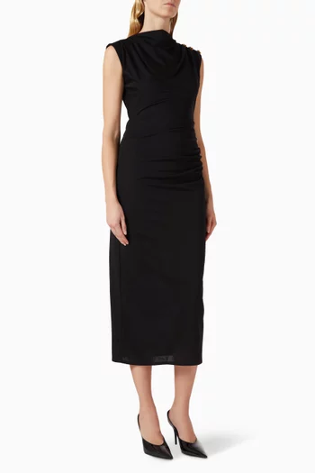 فستان سكولا متوسط الطول جيرسيه