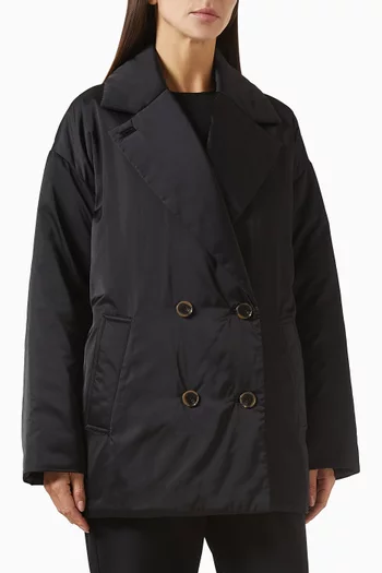 Remote Quilted Jacket in Satin