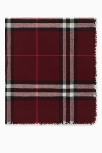 Giant Check Scarf
