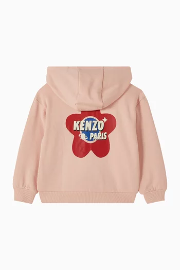 Logo Hoodie in Cotton
