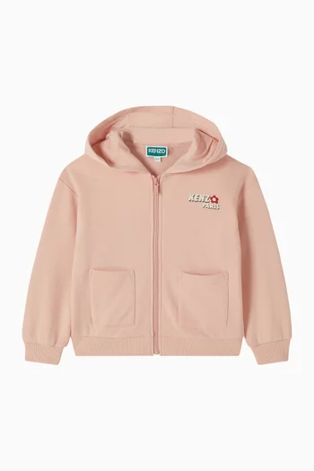 Logo Hoodie in Cotton