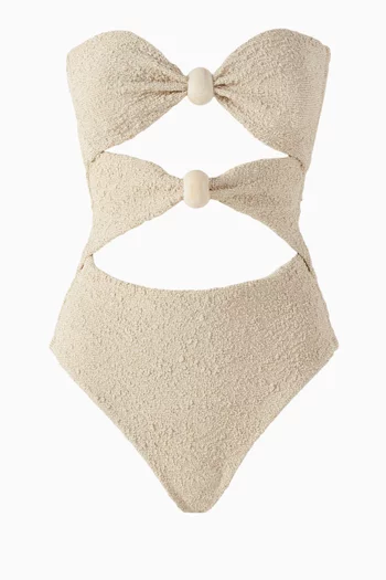 Misha One-piece Cut-out Swimsuit