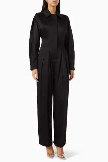 Fluid Cinched Jumpsuit