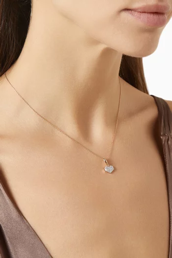 Mini Cherish Diamond Charm in 14kt Rose Gold