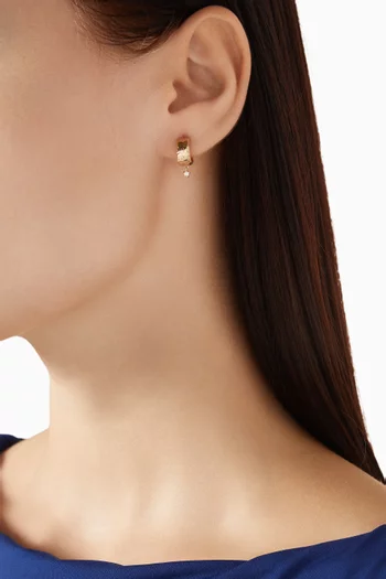 Gaby N.1 Diamond Single Earring in 9kt Gold