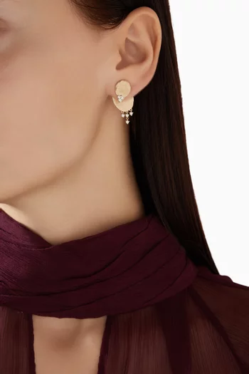 Gaby N.3 Diamond Single Earring in 9kt Gold