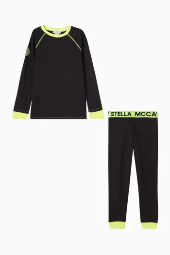 طقم تزلج بطبقات 