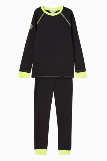 طقم تزلج بطبقات 