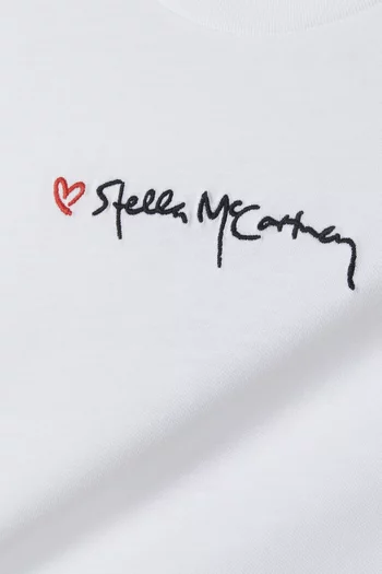 Logo T-shirt in Cotton